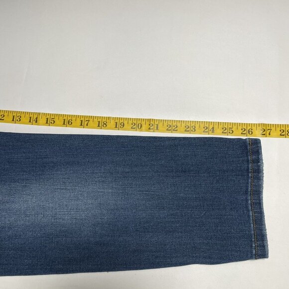Judy Blue Angie Jeans Womens 32 Relaxed Fit Blue Denim Mid Rise Stretch - Picture 13 of 13